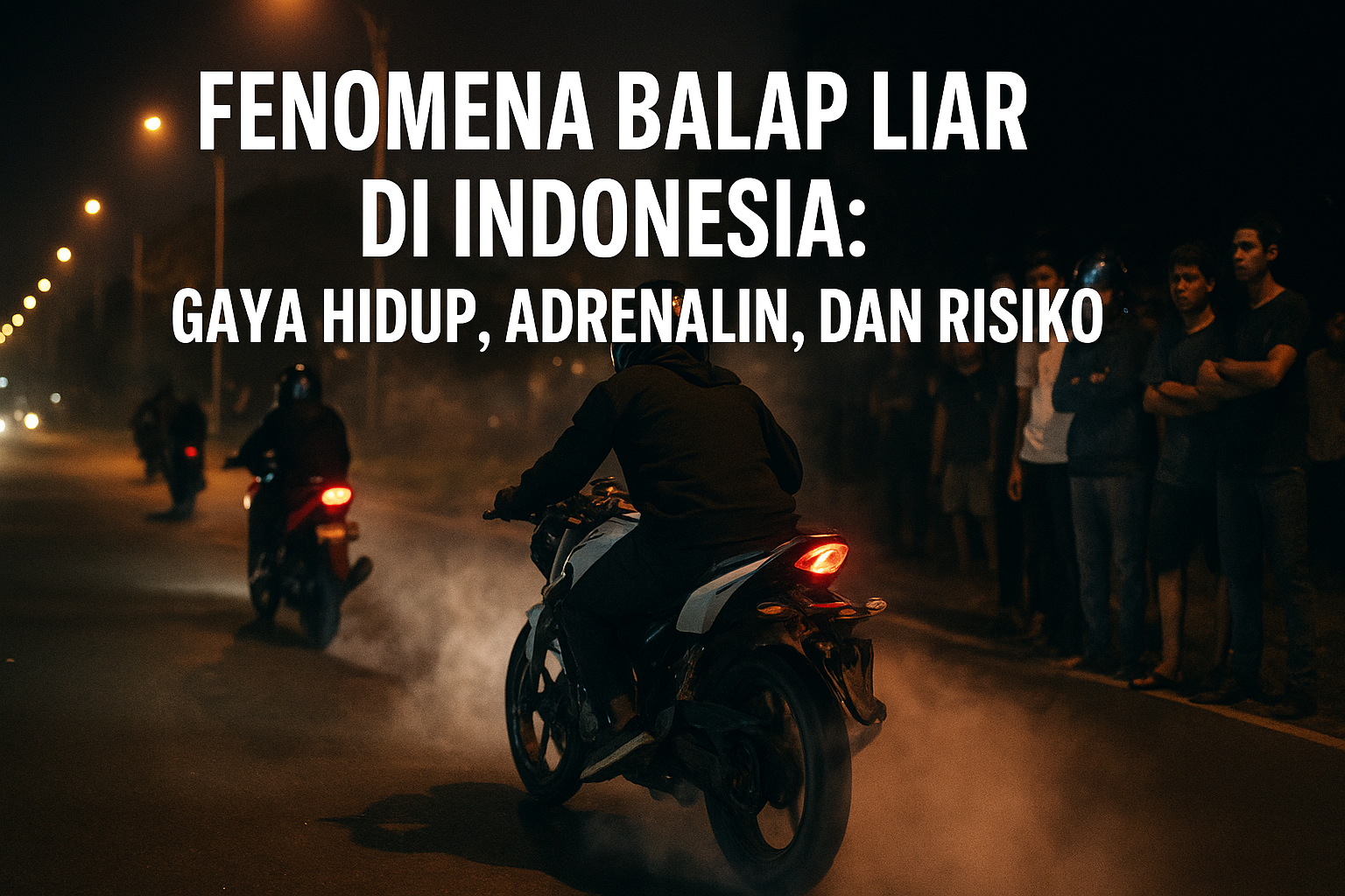 Fenomena Balap Liar di Indonesia: Gaya Hidup, Adrenalin, dan Risiko